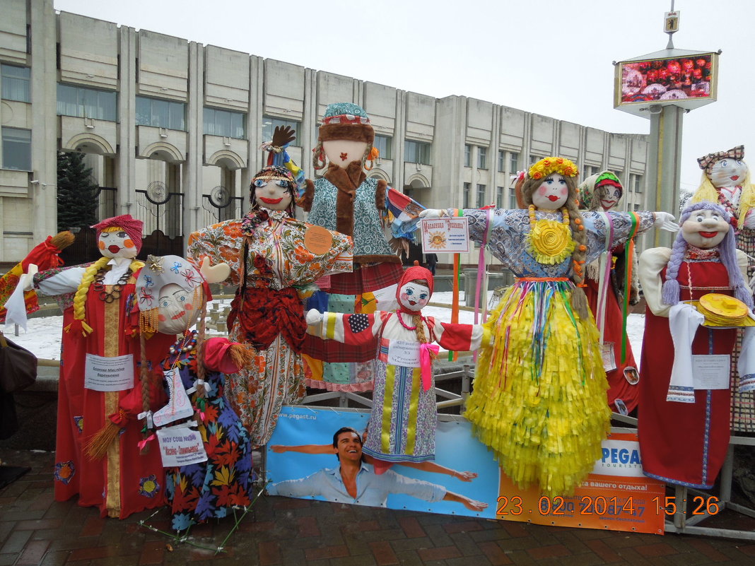 Конкурс масленичных кукол в Ярославле - Ираида Мишурко