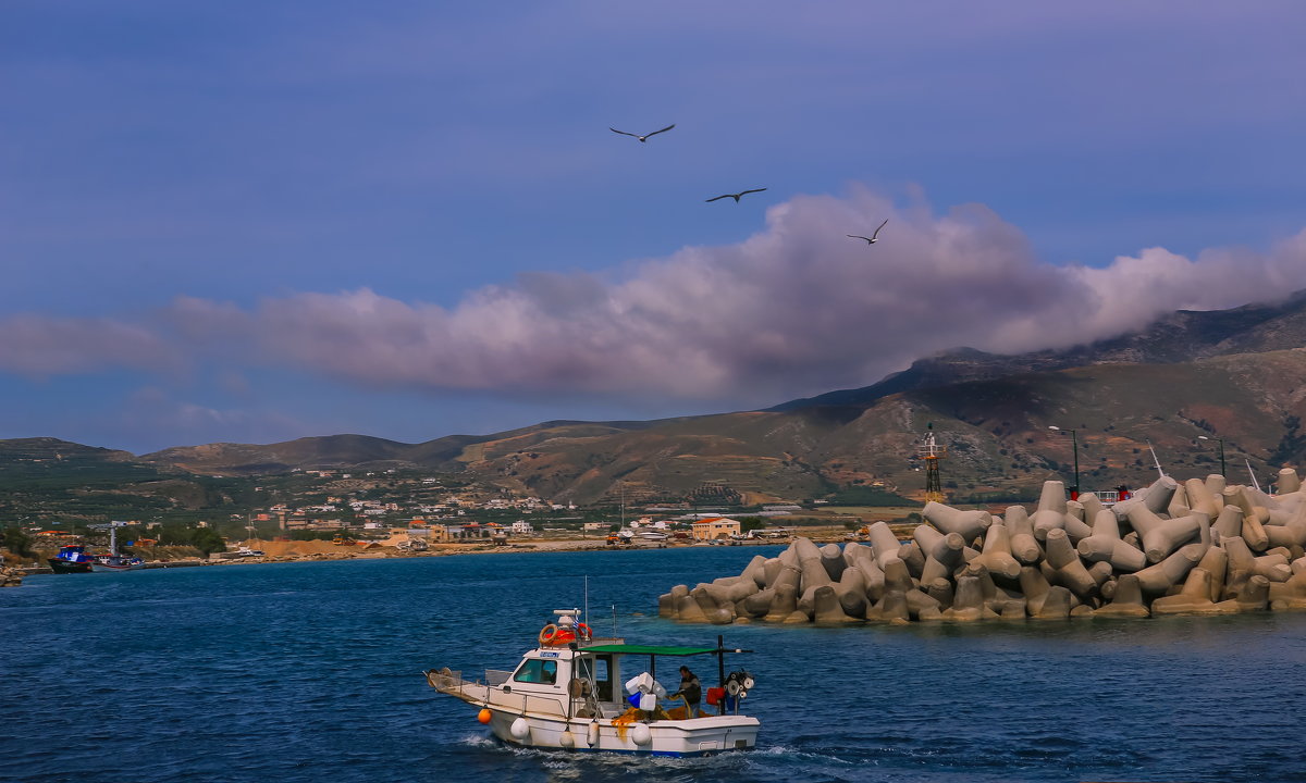рыбаки .греция - юрий макаров