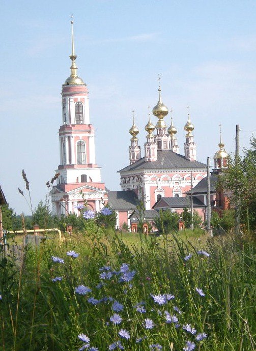 Храмовый комплекс в селе Михали ( Суздаль) - Ирина Борисова