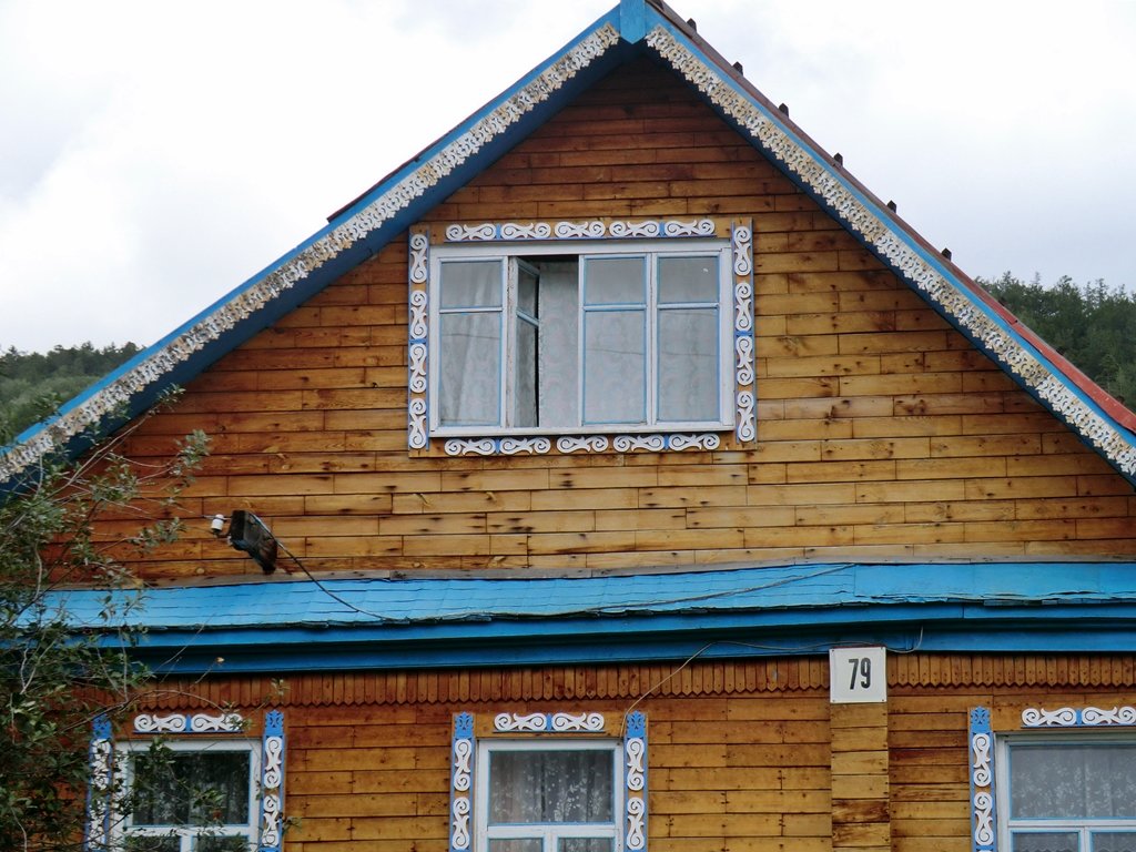Наличники (фрагмент к фото дома по ул.Таганайской) - Нина 