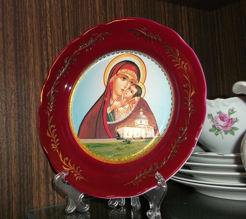 Икона на тарелке - Валентина Пирогова