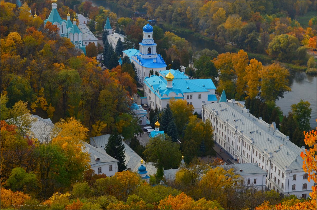 Святогорский Свято Успенский монастырь описание