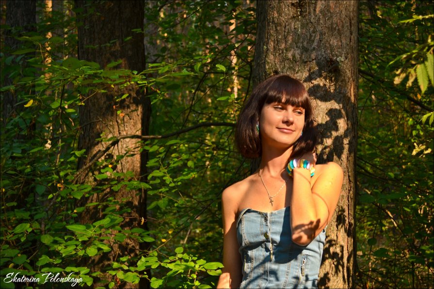 в лесу - Екатерина Полонская