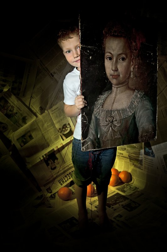 Детский портрет - Александра Петровская