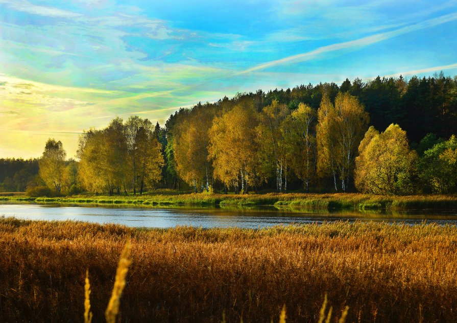Осенний пейзаж - Владимир Орлов