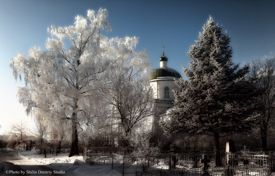 Заснеженная церковь - Дмитрий Шилин