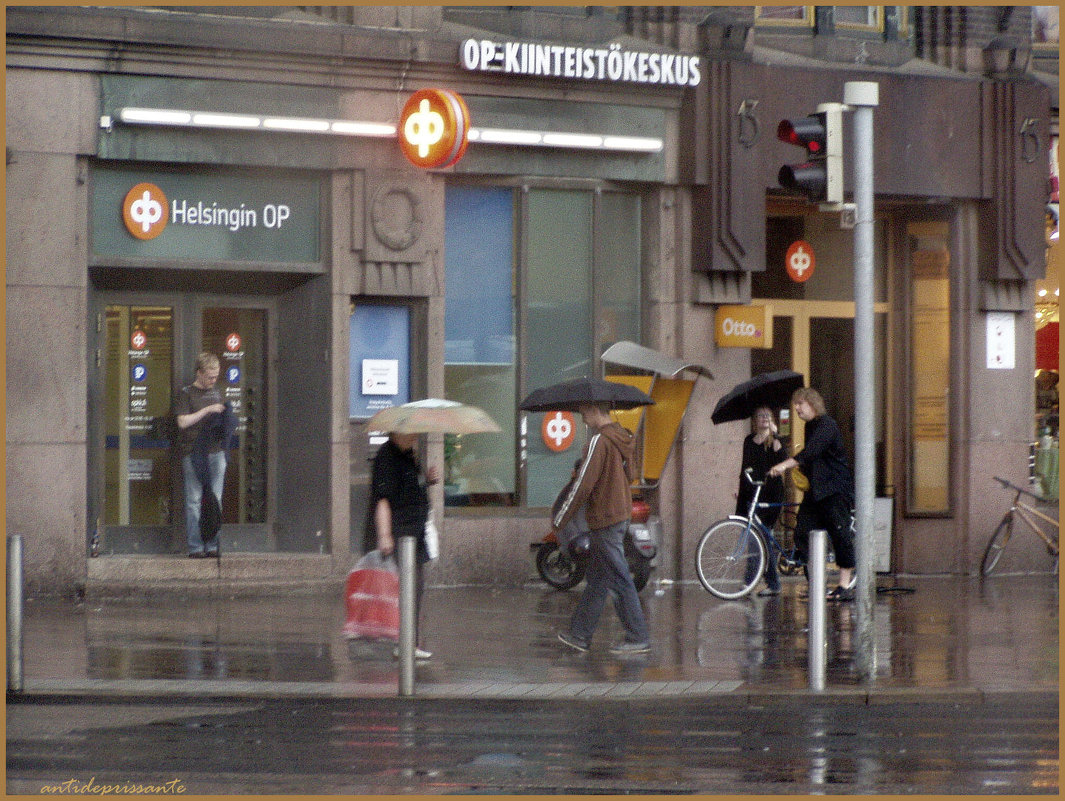 Хельсинки. Дождь - vadim 