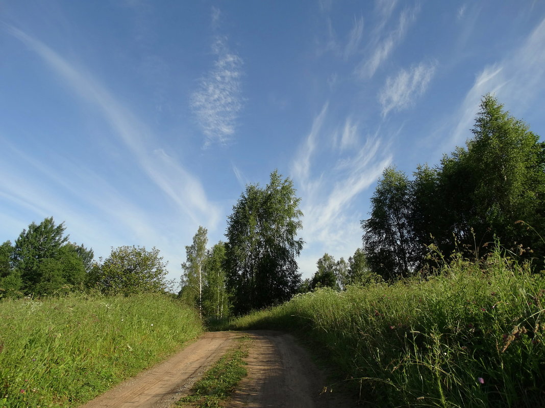 Утро, дорога и облака - Владимир Гилясев