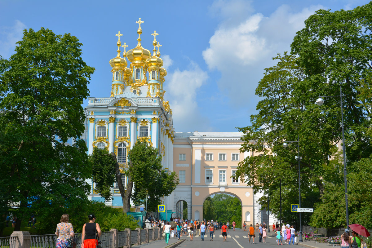 Церковь Екатерининского дворца - Владимир Рубцов