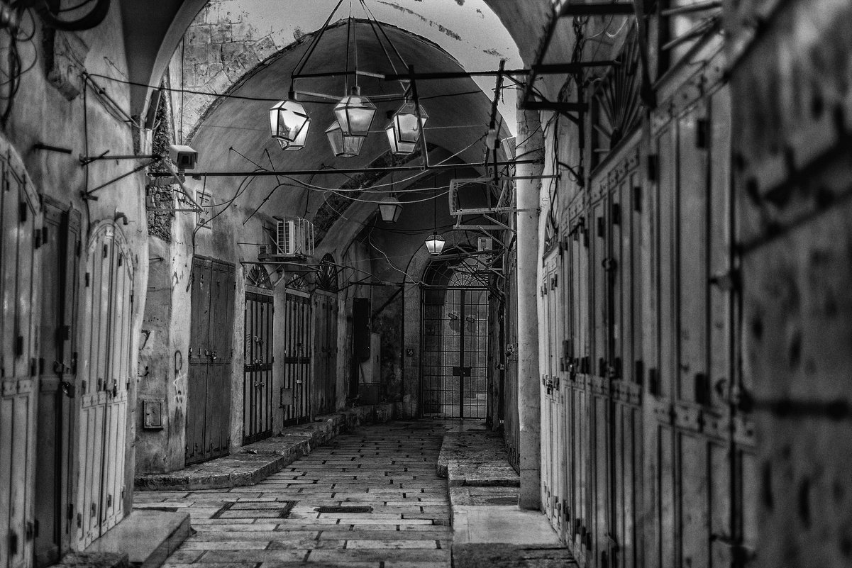 На узеньких улочках старого Иерусалима - susanna vasershtein