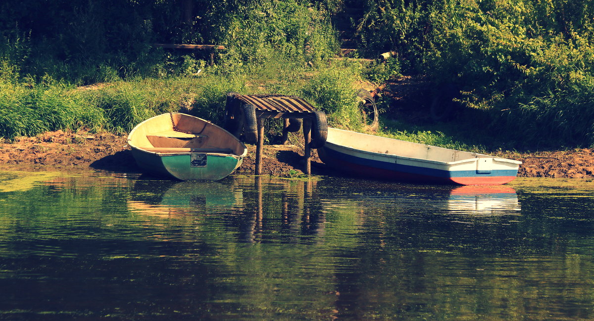 Лодки у берега - Татьяна Сухова