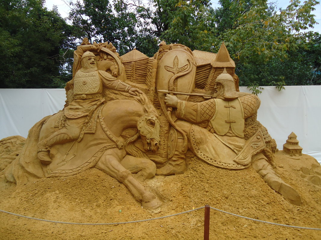 Выставка песчаных фигур г.Пенза - Юлия 