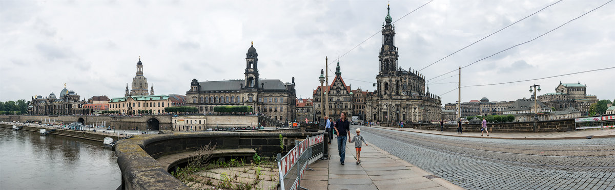 панорама Дрездена - Андрей Пашков