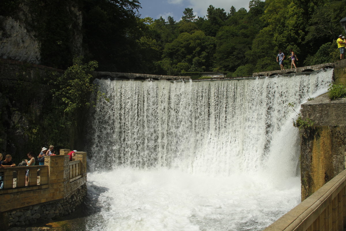 Водопад на реке Псырцха - esadesign Егерев