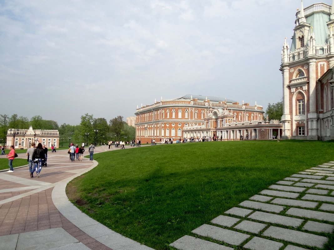 фрагмент музейного комплекса в Царицино - Валентина. .