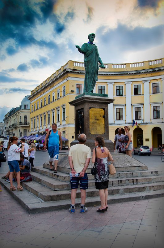 Памятник герцогу де Ришельё в Одессе - Геннадий Беляков