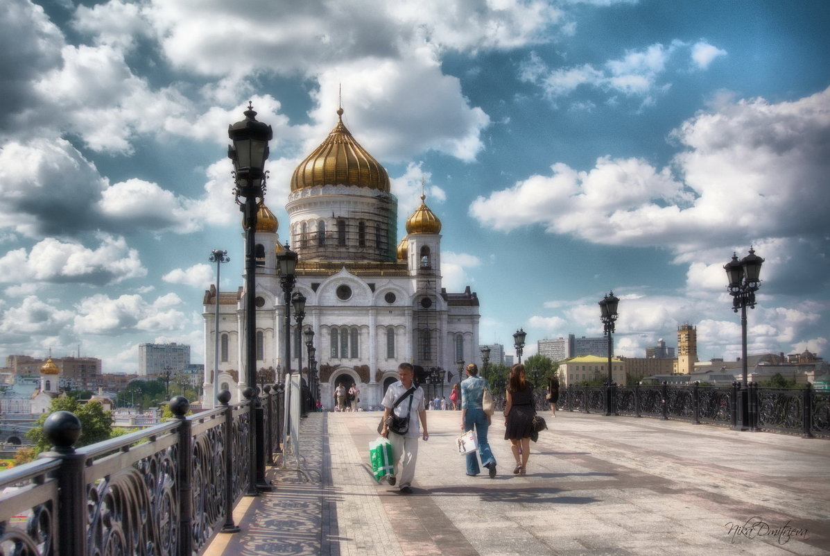 Храм Христа Спасителя.Москва - Nika Dmitrieva