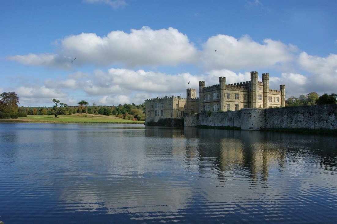 Геометрия воды,замок Лидс,Англия - Николай Фарионов