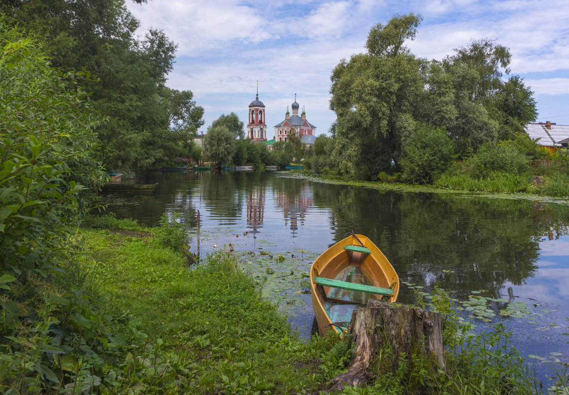 Переславль Залесский Устье реки Трубеж