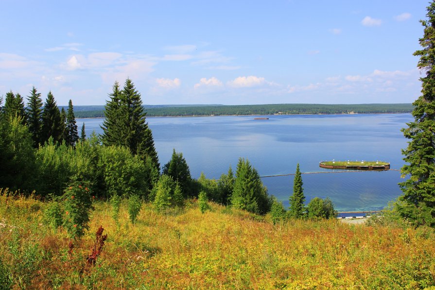 Река Кама Пермский край