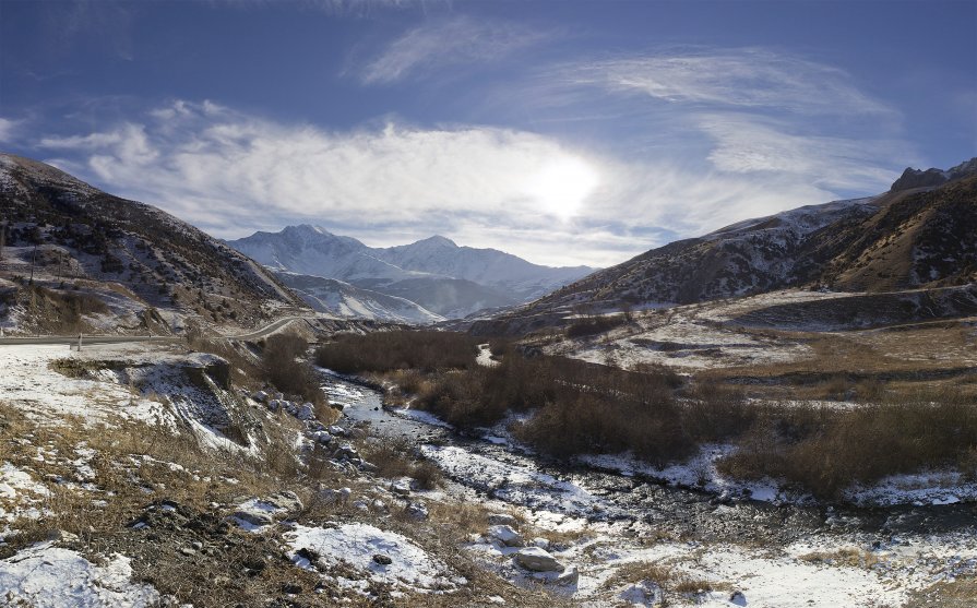 Панорама гор - Алан Мамуков