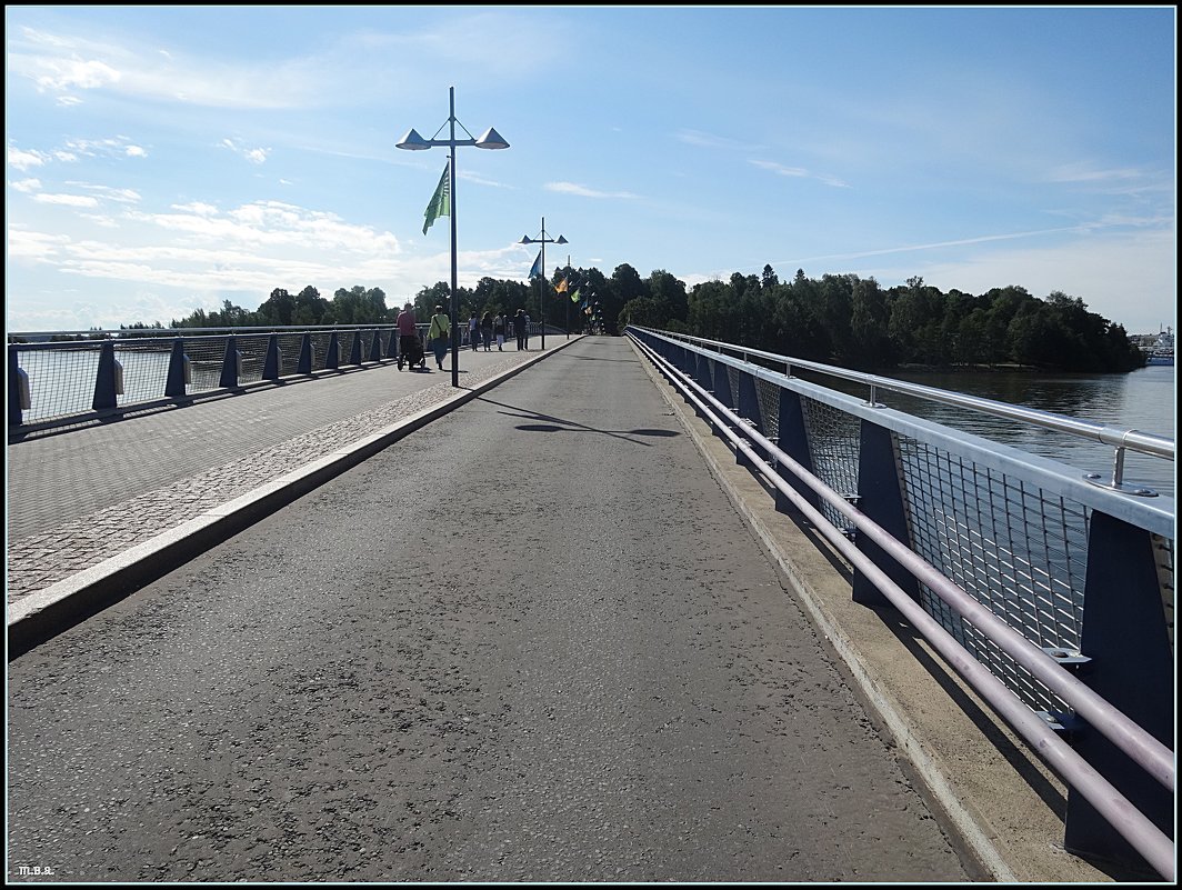 Мост к зоопарку Коркеасаари - Вера 