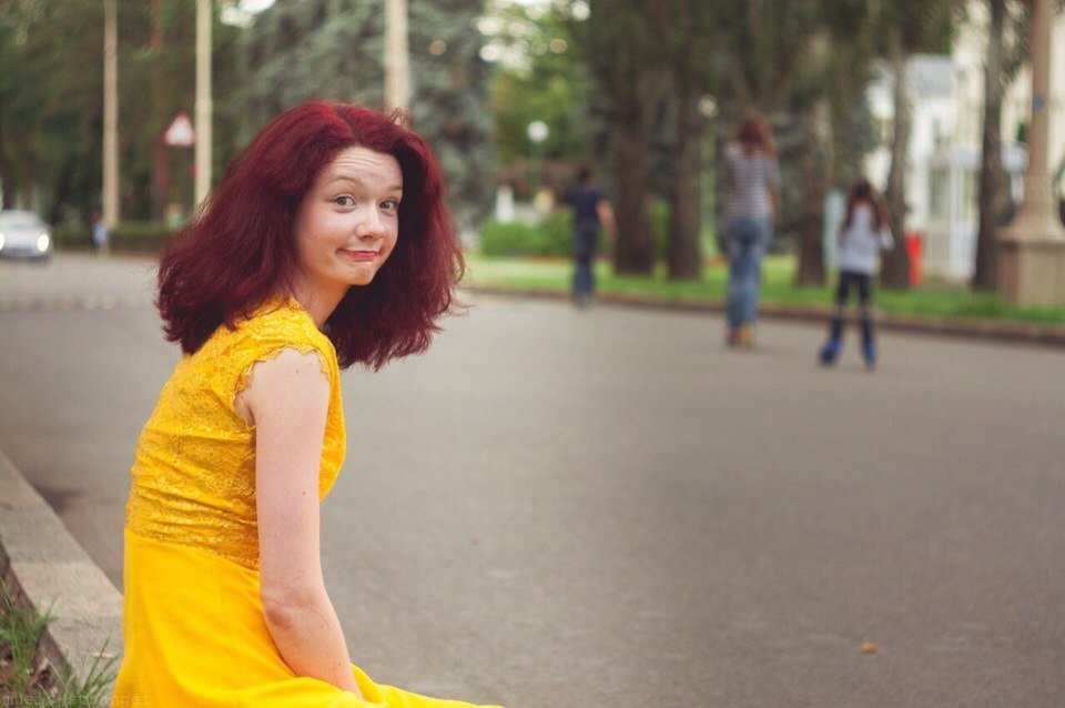 Yellow Dress - Динара Клювер