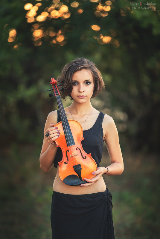 Девушка со скрипкой - Валерий Худушин