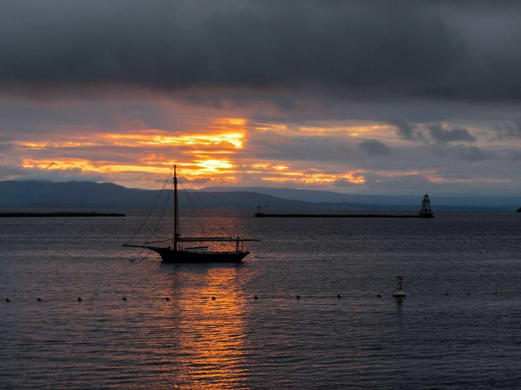 Закат на озере Champlain, NH - Vadim Raskin