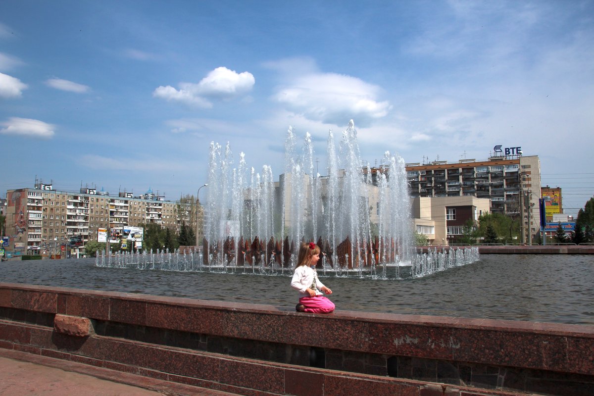 Самый большой фонтан города - leoligra 