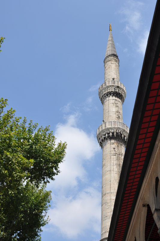 Минарет Голубой мечети (Инстамбул) - tet 