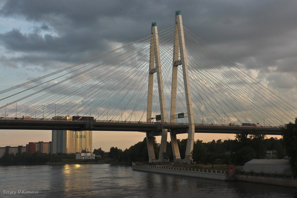Вантовый мост Санкт-Петербурга - Сергей В. Комаров
