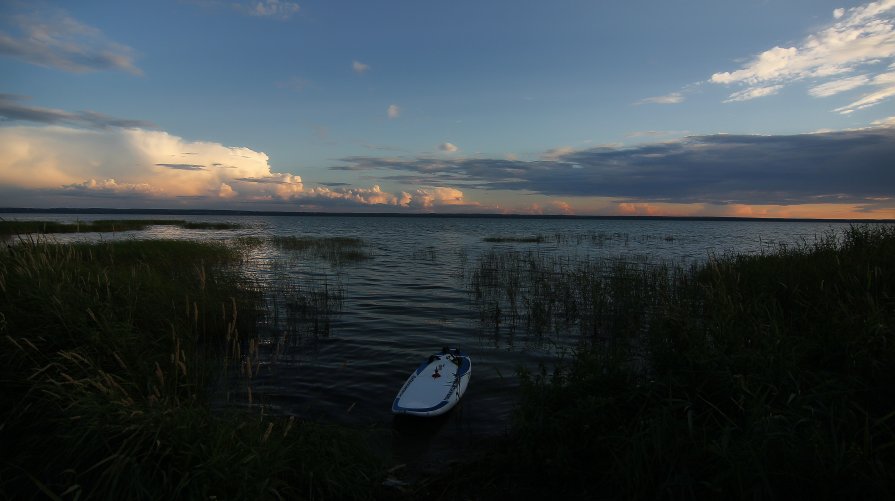 Рассвет на озере - Дмитрий Шилин