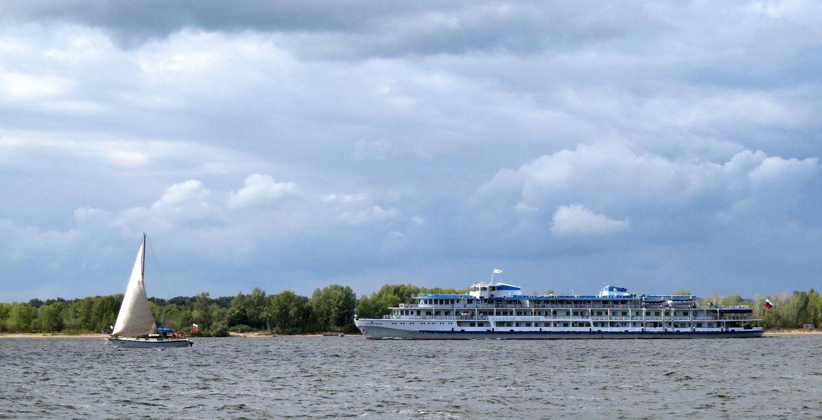 Волга-река судоходная - leoligra 