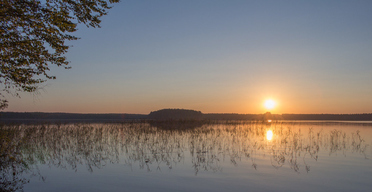 Закат на озере - Славомир Вилнис