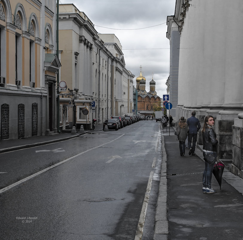 Street photo. - Edward J.Berelet