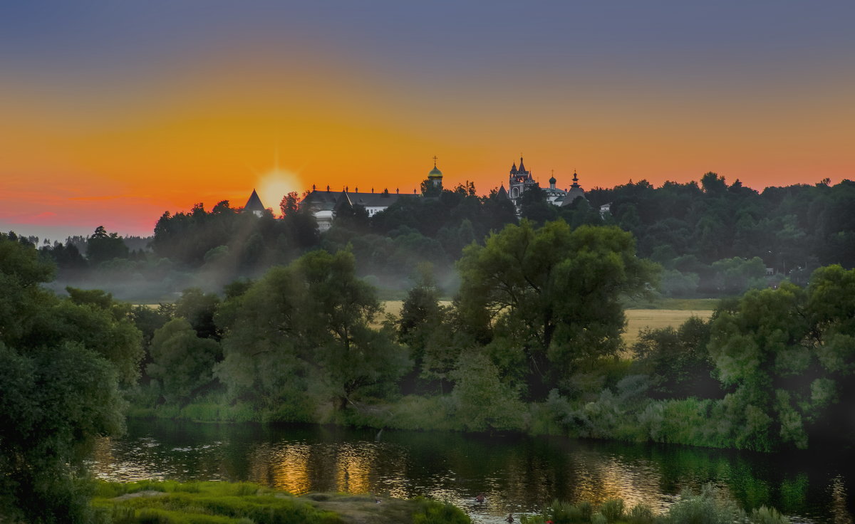 река в звенигороде