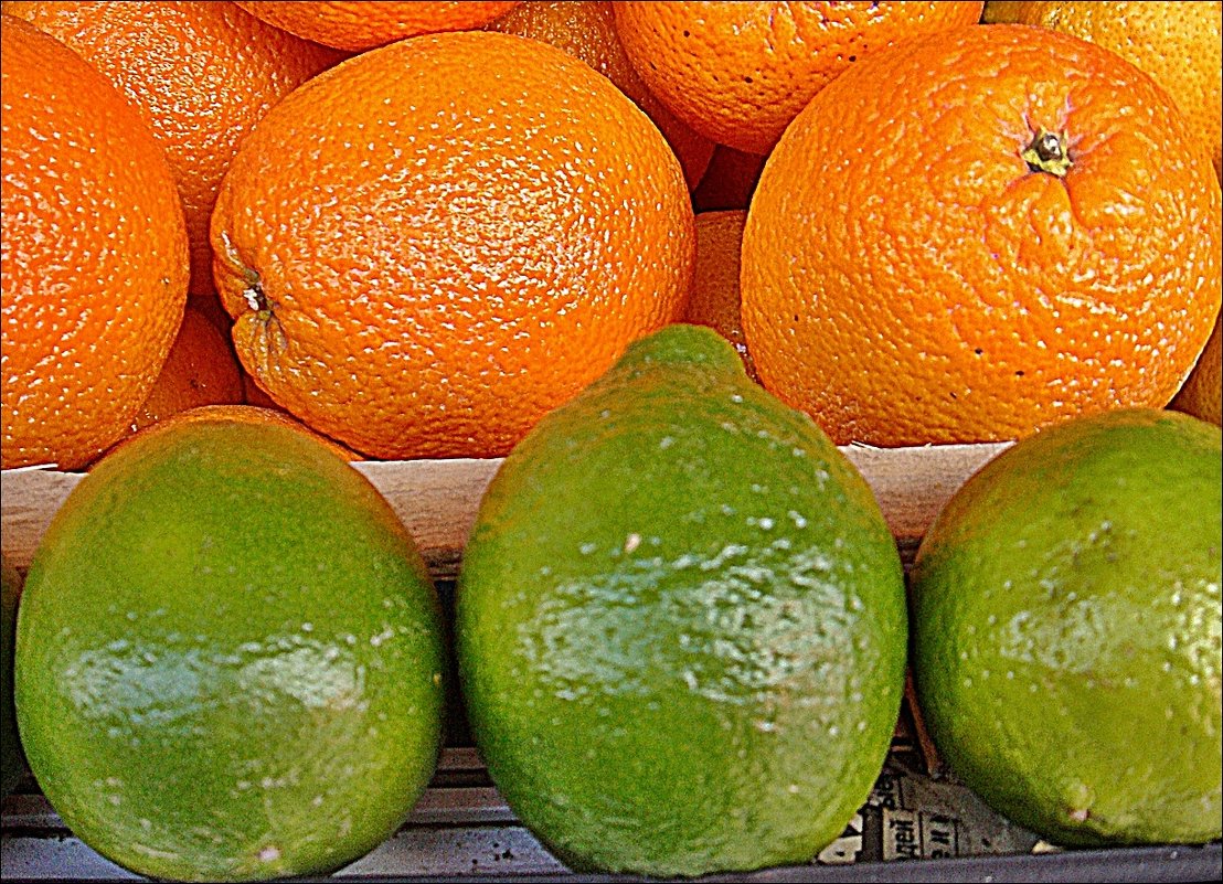 Лимонно-апельсиновые контрасты - Нина Корешкова