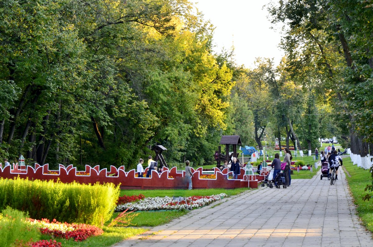 Осень в парке - Елена Солнечная
