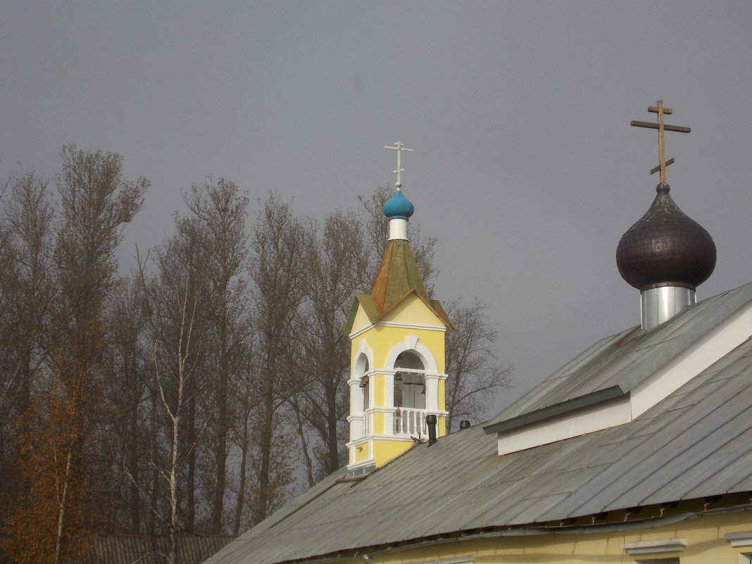Церковь в Ленобласти. Утренняя дымка. - Фотогруппа Весна