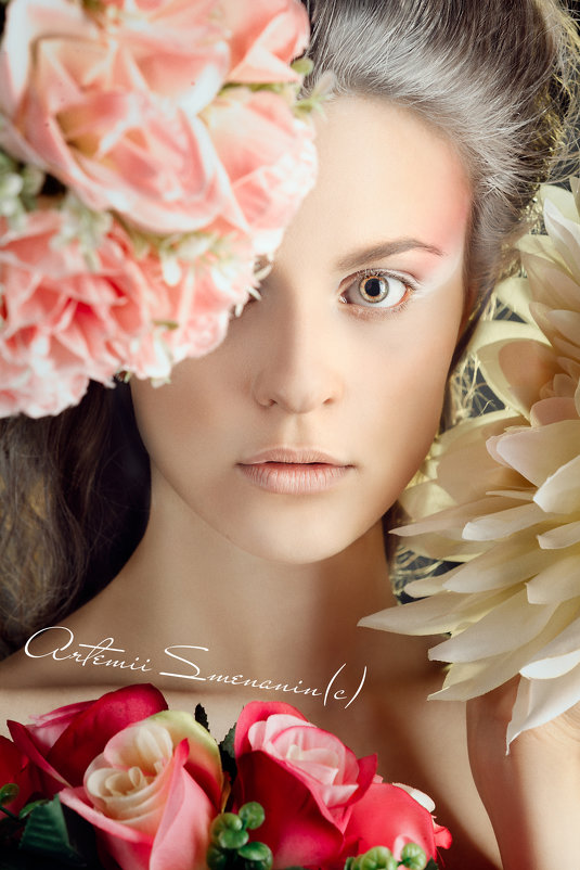 Flower girl - Artemii Smetanin