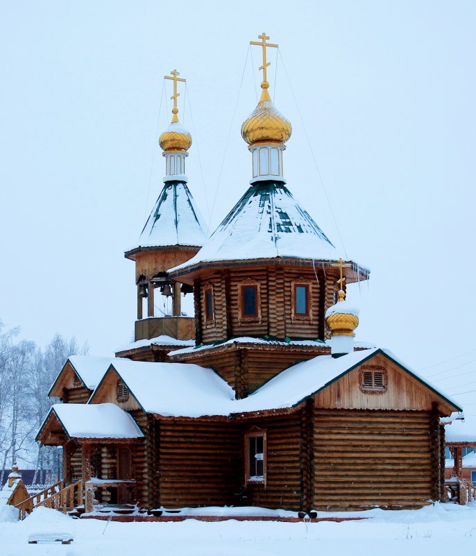 деревянная церковь - Игорь Гусельников