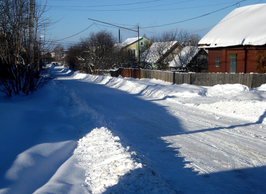 Зима на моей улице - Владимир Буравкин