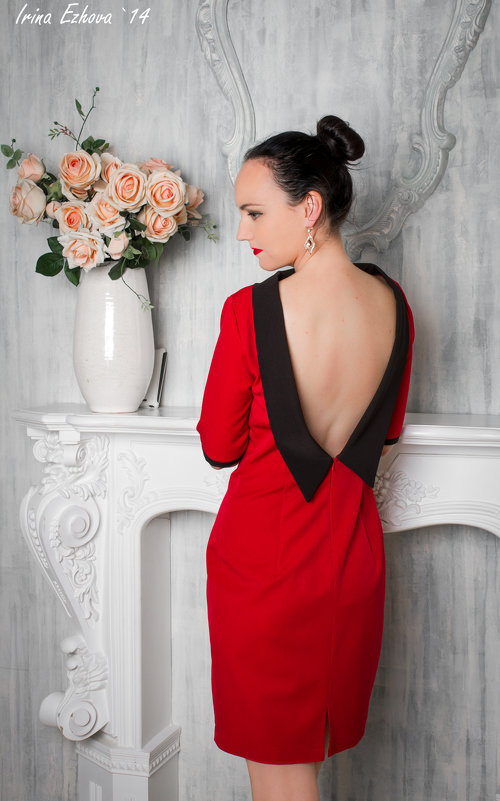 Маленькое красное платье - Ирина 