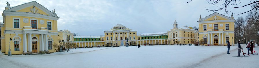 Панорама Павловского дворца - Олег Попков