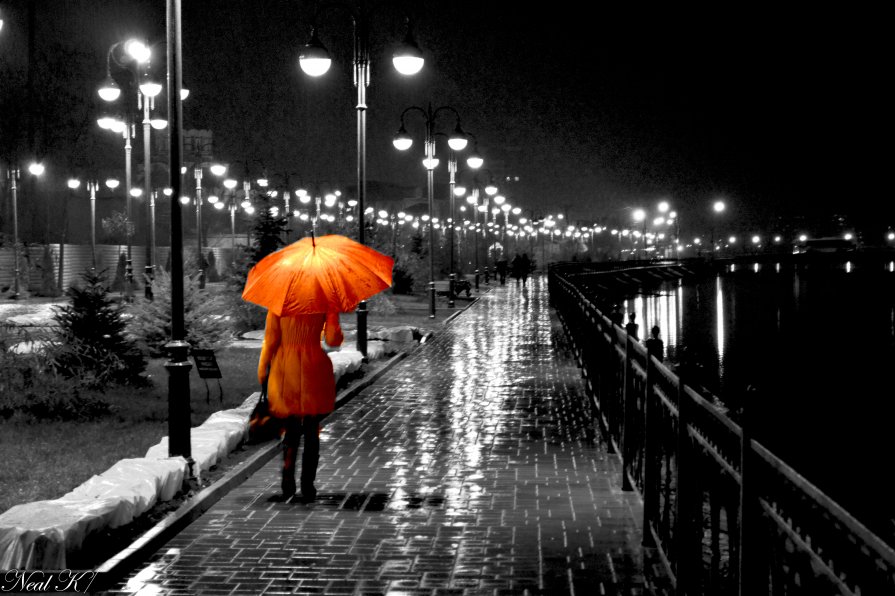 Девушка с зонтиком - Neal К