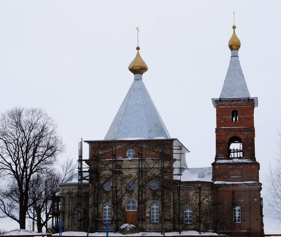 церковь  Покрова Божьей Матери - ольга кривашеева