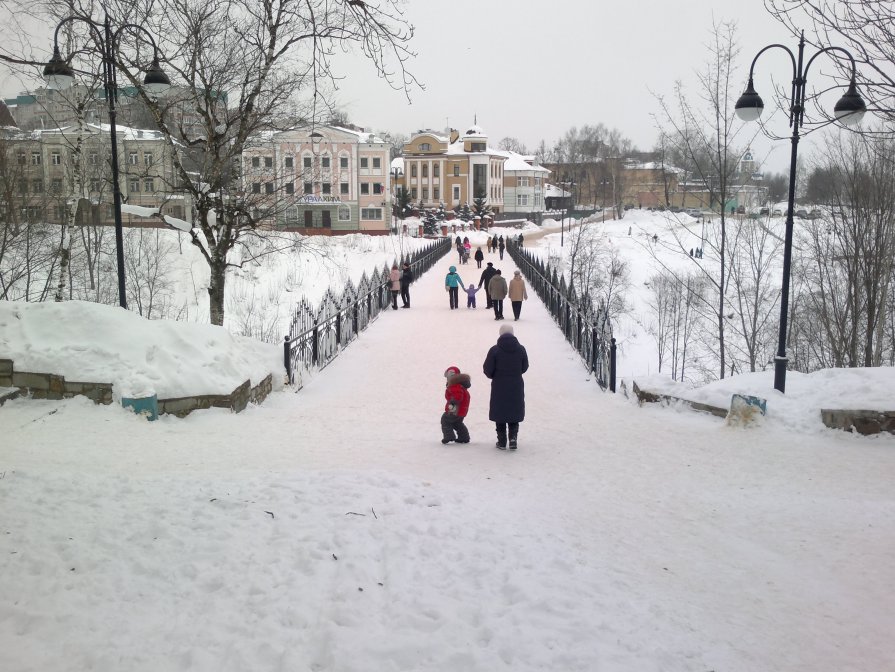 Мост в Алексанровском парке. - Павел Михалёв