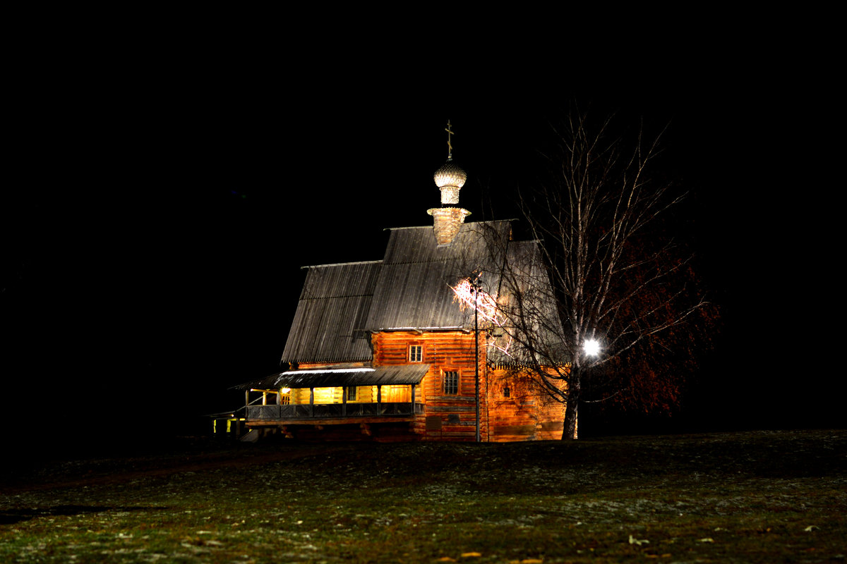 Деревянная Никольская (Глотовская) церковь в Суздале - Семен Кактус
