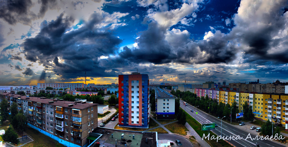 Город на закате - Марина Алгаева